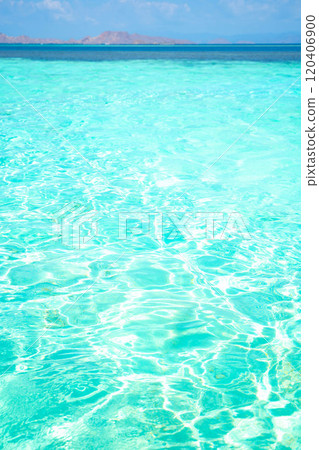 Komodo National Park, Indonesia: The ocean at Takamakassar Komodo National Park, Indonesia: The ocean at Takamakassar 120406900
