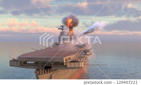 Aircraft carrier 120407221