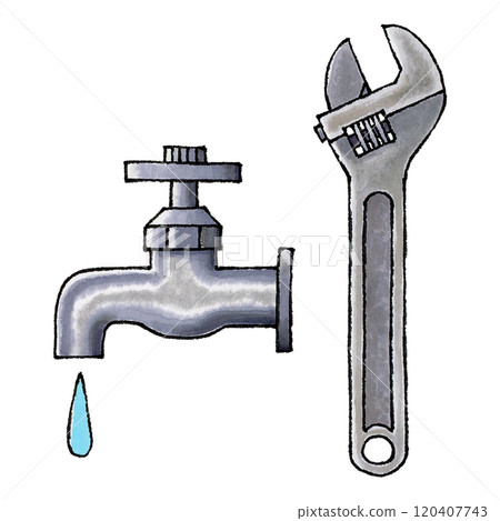 水龍頭和活動扳手 水龍頭和活動扳手 120407743