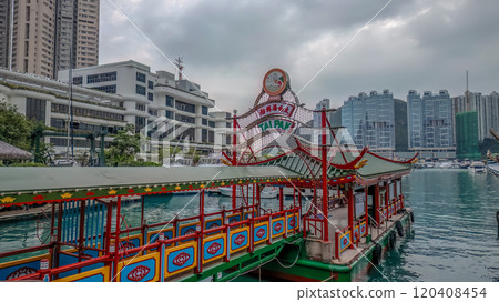 Floating Jumbo Restaurant in Hong Kong Harbor Nov 6 2024 Floating Jumbo Restaurant in Hong Kong Harbor Nov 6 2024 120408454