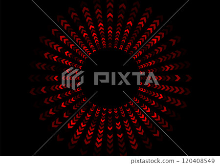 Dark red minimal circular arrows elements abstract geometric background Dark red minimal circular arrows elements abstract geometric background 120408549