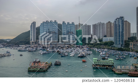 Scenic Aberdeen South Typhoon Shelter Hong Kong Nov 16 2024 Scenic Aberdeen South Typhoon Shelter Hong Kong Nov 16 2024 120408618