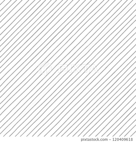 Gray handwritten thin line texture - simple striped pattern background material - square 120409618