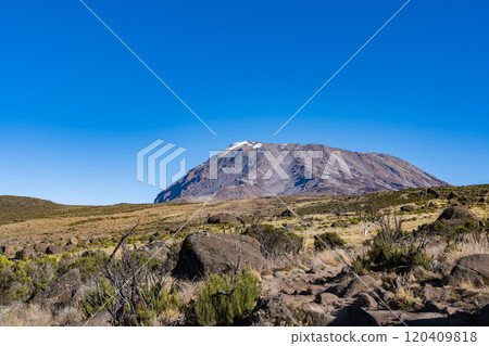 攀登坦尚尼亞的乞力馬扎羅山 攀登坦尚尼亞的乞力馬扎羅山 120409818