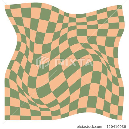 Psychedelic checkerboard poster Psychedelic checkerboard poster 120410086