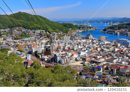 [Hiroshima Prefecture] Senkoji Mountain Ropeway and Onomichi Townscape 120410231