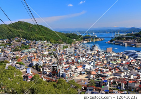 [廣島縣] Senkojiyama索道和Omichi Townscape 120410232