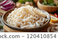 A plate of delicious shredded squid pictures 120410854