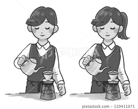 男人和女人滴咖啡_monotone 120411071