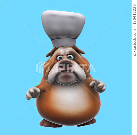 Fun 3D cartoon character illustration Fun 3D cartoon character illustration 120412229