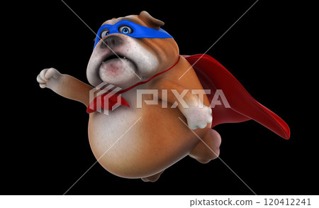 Fun 3D cartoon character illustration Fun 3D cartoon character illustration 120412241