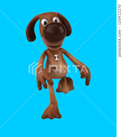 Fun 3D cartoon character illustration Fun 3D cartoon character illustration 120412270