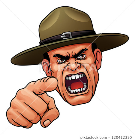 Drill Instructor Sergeant Bootcamp Army Soldier Drill Instructor Sergeant Bootcamp Army Soldier 120412350