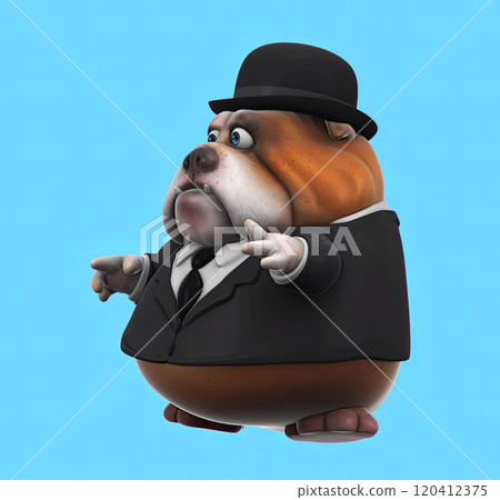 Fun 3D cartoon character Fun 3D cartoon character 120412375