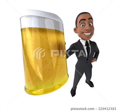 Fun 3D cartoon character Fun 3D cartoon character 120412383