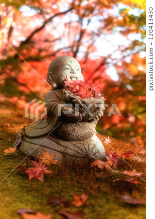 茨城縣醍醐町秋葉盛開的永源寺紅葉寺 茨城縣醍醐町秋葉盛開的永源寺紅葉寺 120413430