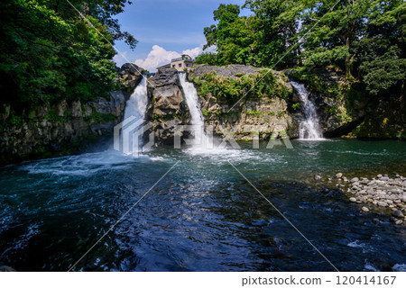 Landscape photo of Goryu Falls in Susono City 120414167