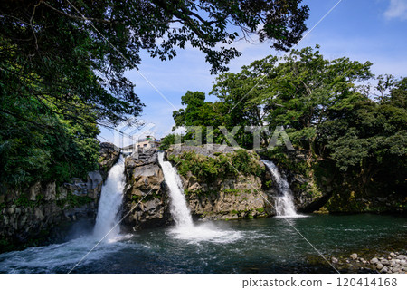 裾野市五龍瀑布風景照片 120414168