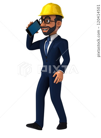 Fun 3D cartoon character Fun 3D cartoon character 120414501