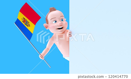 Fun 3D cartoon character Fun 3D cartoon character 120414770