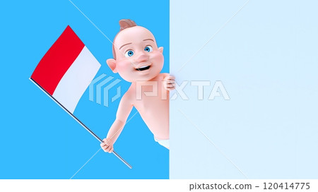 Fun 3D cartoon character Fun 3D cartoon character 120414775