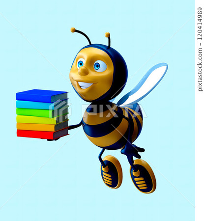 Fun 3D cartoon character 120414989