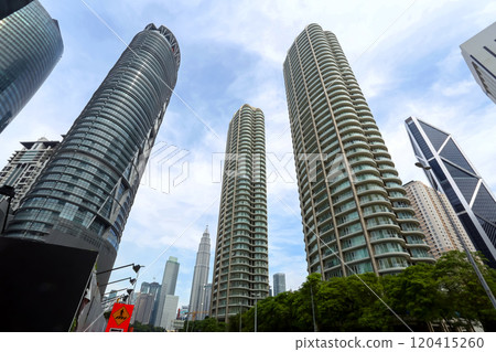 Skyscrapers in Kuala Lumpur, the capital of Malaysia 120415260