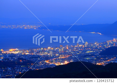 別府市夜景（十文字原展望台） 120415712