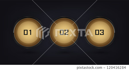 abstract vector logo for business card 120416284