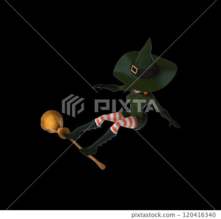 Fun 3D cartoon character 120416340