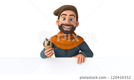 Fun 3D cartoon character Fun 3D cartoon character 120416352