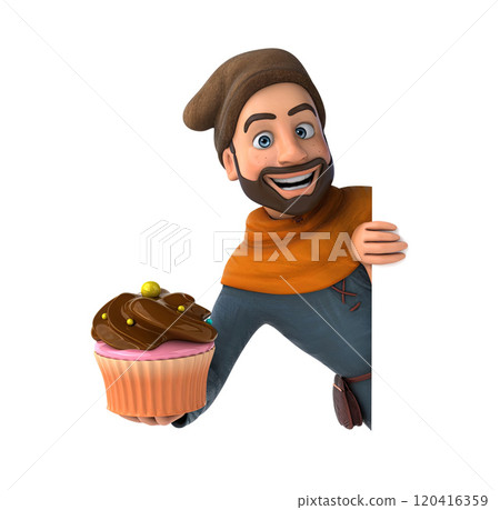 Fun 3D cartoon character Fun 3D cartoon character 120416359
