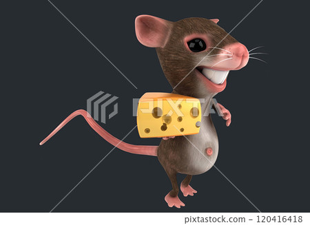 Fun 3D cartoon character Fun 3D cartoon character 120416418