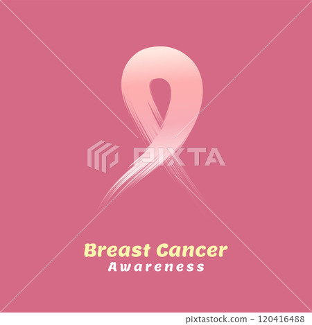 breast cancer design over pink background vector illustration breast cancer design over pink background vector illustration 120416488