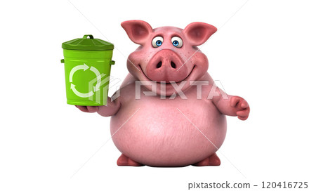 Fun 3D cartoon character Fun 3D cartoon character 120416725