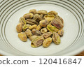 Shelled pistachios 120416847