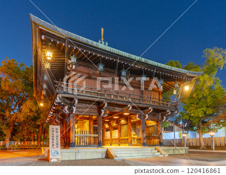 石切劍神社（石切神社）江馬殿的夜晚 120416861