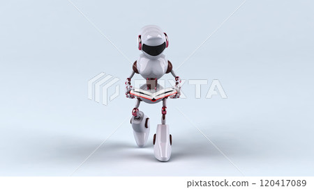 Fun 3D cartoon character 120417089