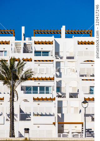 Spanish resort white buildings Spanish resort white buildings 120417246