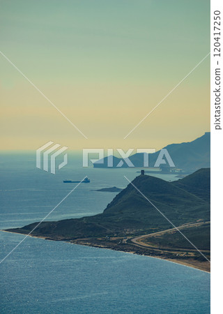 Spanish coastal landscape 120417250