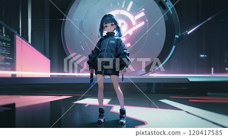 未來城市女孩 未來城市女孩 120417585