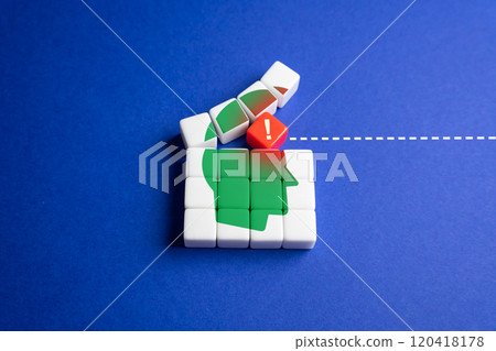 Headache. Stress and irritation. Severe shock. Mind-blowing news. Mind-blowing thing. Forceful persuasion or interpretation. Aggressive marketing. Frustration and mental illness. Depression. 120418178