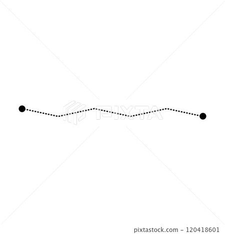 Tracing line dotted zig zag line worksheet element for kids for writing, drawing and motor skills development illustration Tracing line dotted zig zag line worksheet element for kids for writing, drawing and motor skills development illustration 120418601