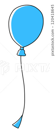 Loose and simple basic balloon, solid color 120418645