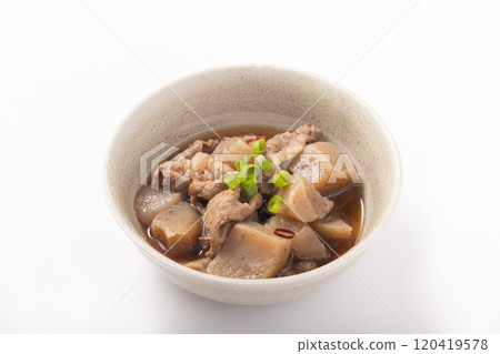 Beef and konnyaku stew 120419578