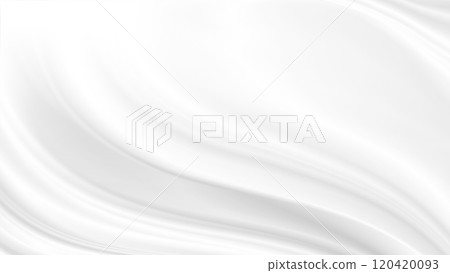 White luxury fabric background with copy space illustration 120420093
