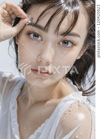 Beauty image Ai illustration Beauty image Ai illustration 120420823