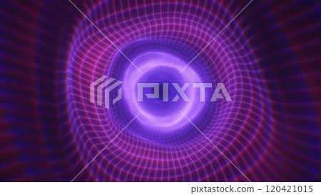 A mesmerizing pink and blue vortex with a geometric wireframe futuristic glowing tunnel effect for conveying technology, digital worlds, or abstract energy A mesmerizing pink and blue vortex with a geometric wireframe futuristic glowing tunnel effect for conveying technology, digital worlds, or abstract energy 120421015