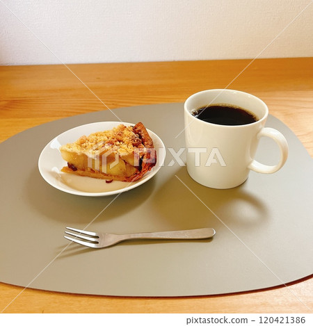 Coffee and apple pie Coffee and apple pie 120421386