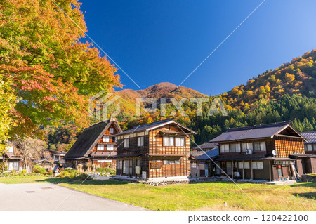 《岐阜縣》秋白川鄉秋葉合掌祖里村 120422100